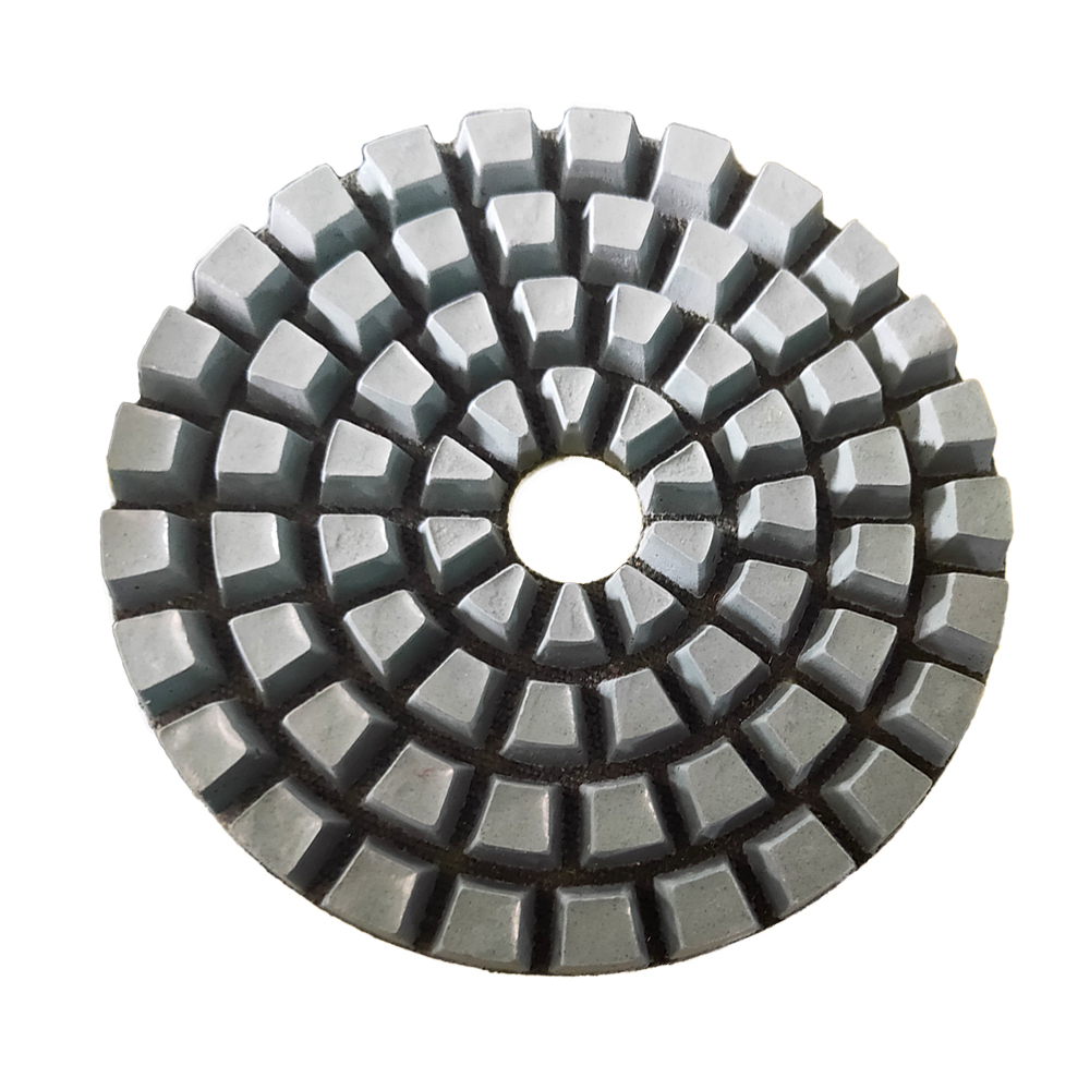 Almofadas de polimento de piso de concreto para pedra de engenheiro