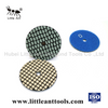 Almofada de polimento de diamante seco super quadrado para o moedor portátil do polisher portátil do polisher
