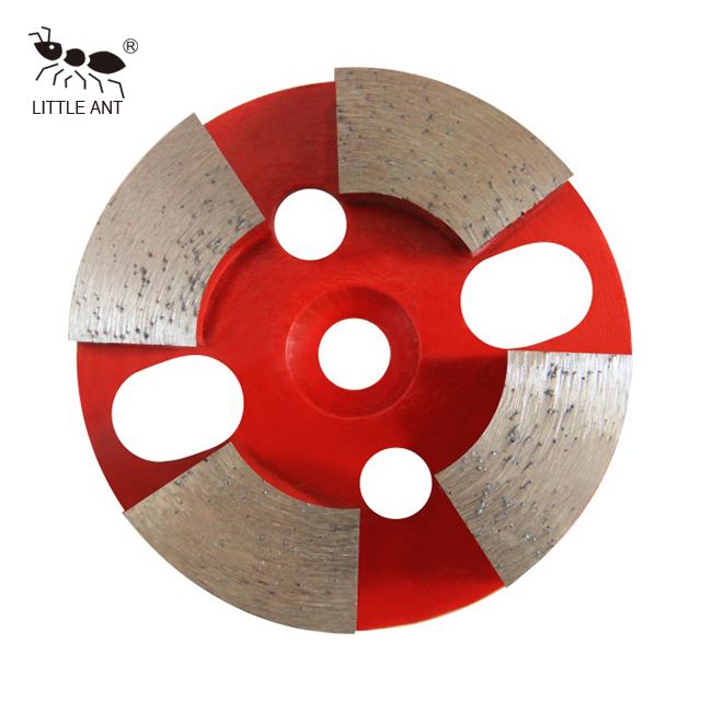 Placa de moagem de metal circular para engrenagem do setor de concreto seco e molhado uso grosseiro