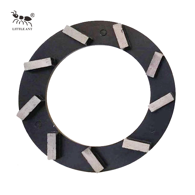 Engrenagens circulares da placa circular da placa de moagem do metal para o uso seco e úmido do triângulo do concreto